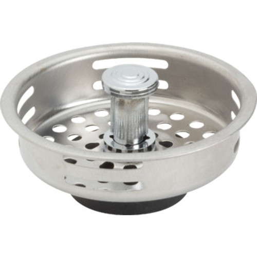 Sink Basket Rubber Plug Bottom Stainless Steel Package Of 5