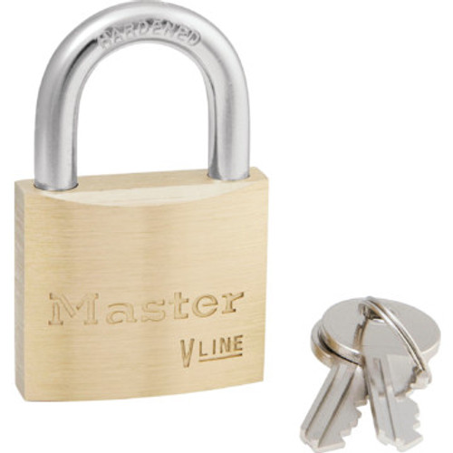 Masterlock 1-1/2 Economy Brass Padlock Masterlock 1-1/2 Economy Brass Padlock