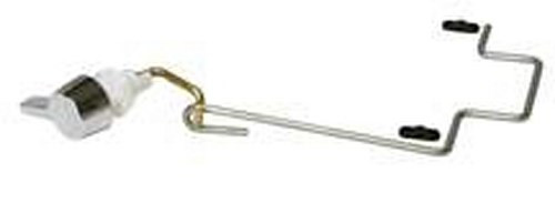 Toilet Tank Lever Metal Arm Chrome Handle Replacement For A/S Pressure Assist Toilet Tank Lever Metal Arm Chrome Handle Replacement For A/S Pressure Assist