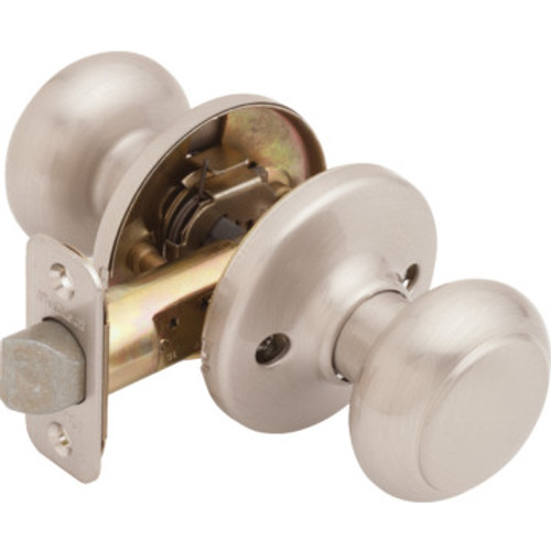 Kwikset Cove Passage Knob Satin Nickel Kwikset Cove Passage Knob Satin Nickel