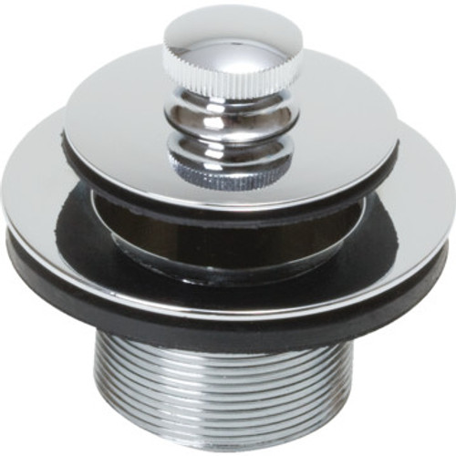 Drain Assembly Push Pull 1-5/8" OD 1-1/4" ID Fine Thread Chrome Drain Assembly Push Pull 1-5/8" OD 1-1/4" ID Fine Thread Chrome