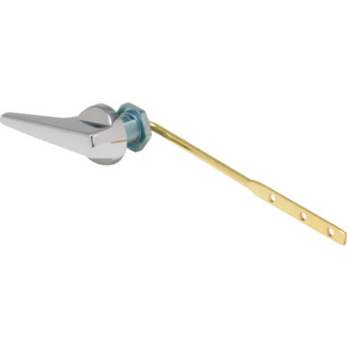 Toilet Tank Lever Brass Arm Chrome Handle Replacement For A/S Package Of 2 Toilet Tank Lever Brass Arm Chrome Handle Replacement For A/S Package Of 2