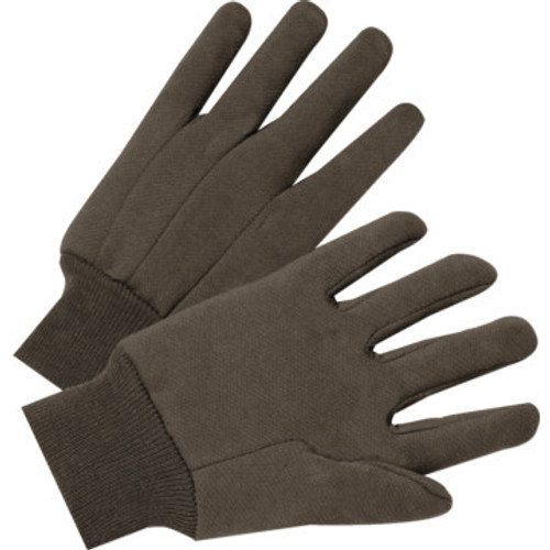 Glove Large Brown Jersey Glove Large Brown Jersey
