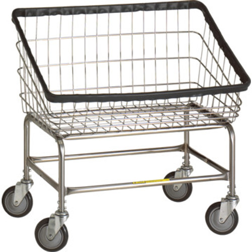 R and B Wire Front Load Laundry Cart Large