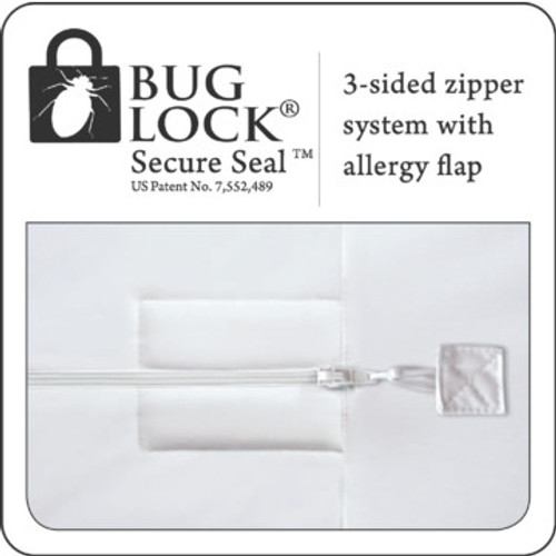AllerZip Smooth Mattress Encasement 76x80x13 King Case Of 8 AllerZip Smooth Mattress Encasement 76x80x13 King Case Of 8
