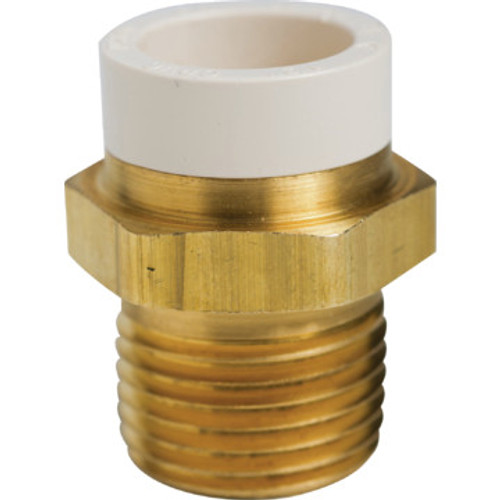 CPVC Copper Transition Male Adapter - 1/2" x 1/2" CPVC Copper Transition Male Adapter - 1/2" x 1/2"