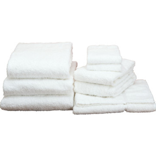 Basic Cotton Bath Towel Cam 22x44 6 Lbs/Dozen White Package Of 12 Basic Cotton Bath Towel Cam 22x44 6 Lbs/Dozen White Package Of 12