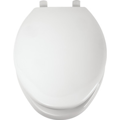 Bemis Plastic Elongated Toilet Seat STA-TITE With DuraGuard 7800TDG