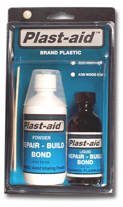 Plast-Aid Plastic Repair Epoxy Glue 6oz