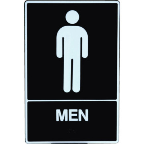 Plastic Braille "Men" Sign Plastic Braille "Men" Sign