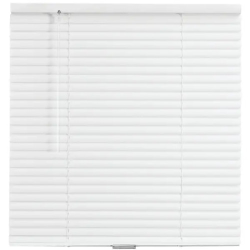 25x72 Inch White 1 Inch Aluminum Horizontal Blind