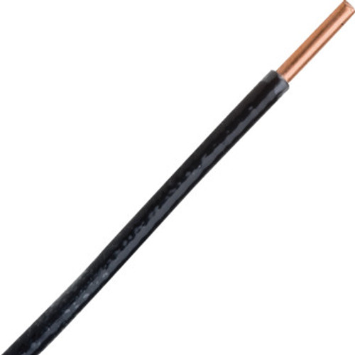14 Gauge Black THHN Wire - Solid - 500' 14 Gauge Black THHN Wire - Solid - 500'