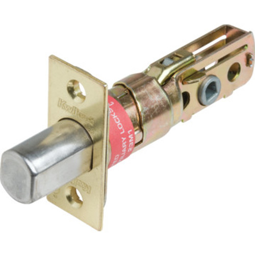 Kwikset Adjustable Deadlatch Brass Kwikset Adjustable Deadlatch Brass