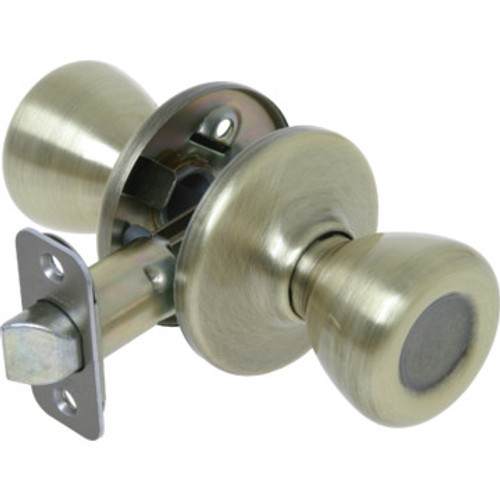 Kwikset Tylo Passage Knob Antique Brass Kwikset Tylo Passage Knob Antique Brass