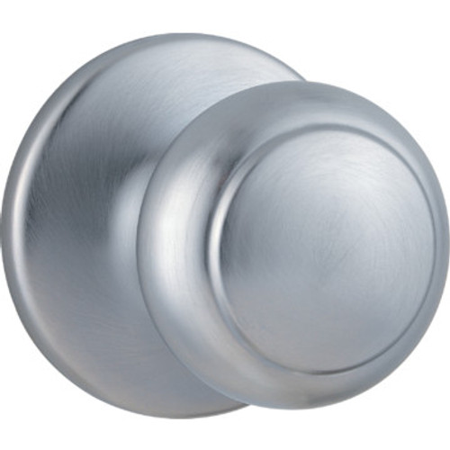 Kwikset Cove Passage Knob Satin Chrome Kwikset Cove Passage Knob Satin Chrome