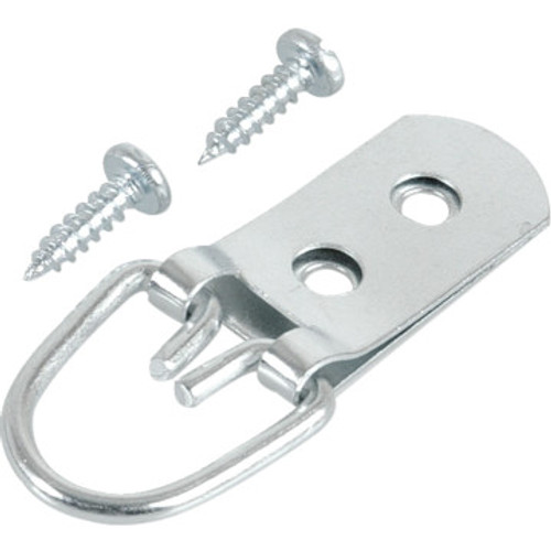 2-Hole Wide "D" Ring Hangers With Screws Package Of 2 2-Hole Wide "D" Ring Hangers With Screws Package Of 2