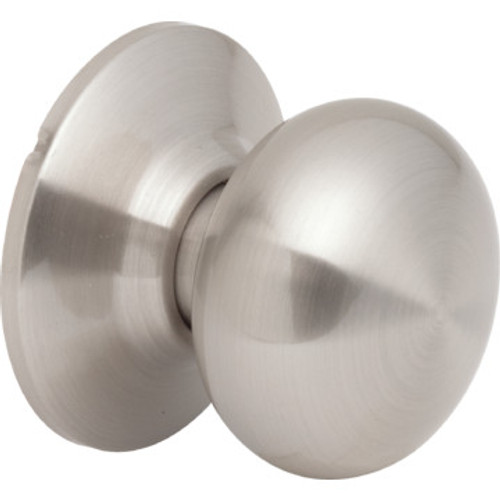 Shield Security Flat Dummy Knob Satin Nickel Shield Security Flat Dummy Knob Satin Nickel