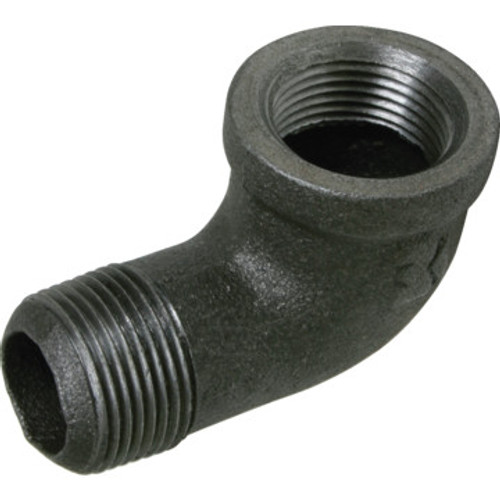Black Malleable 90 Street Elbow 1/2" x 1/2" Black Malleable 90 Street Elbow 1/2" x 1/2"
