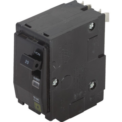 Square D 20 Amp Double Pole Breaker - QO Series Square D 20 Amp Double Pole Breaker - QO Series