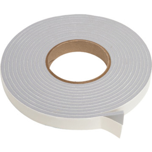 3/4"W x 3/16"H x 17'L Vinyl Foam Tape Gray 3/4"W x 3/16"H x 17'L Vinyl Foam Tape Gray