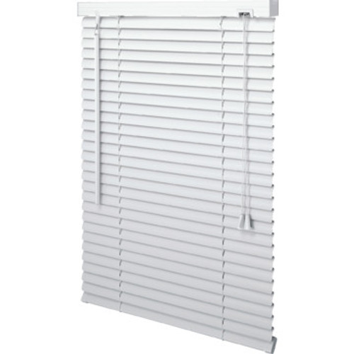 27x64" White 1" Vinyl Horizontal Blind 27x64" White 1" Vinyl Horizontal Blind