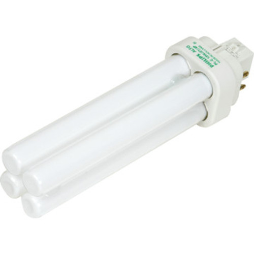 Compact Fluorescent Bulb Philips 14W Quad 4100K 4-Pin Base Energy Saving