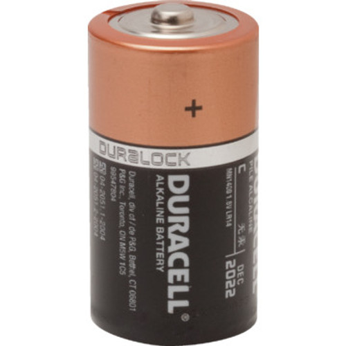 C Duracell Coppertop Alkaline Battery 4 Per Package C Duracell Coppertop Alkaline Battery 4 Per Package