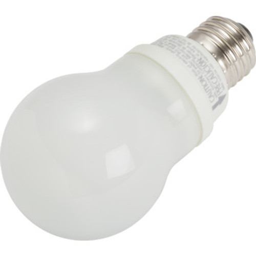 Integrated Compact Fluorescent Bulb TCP 14W 2700K A-Shape Insta-Bright Integrated Compact Fluorescent Bulb TCP 14W 2700K A-Shape Insta-Bright