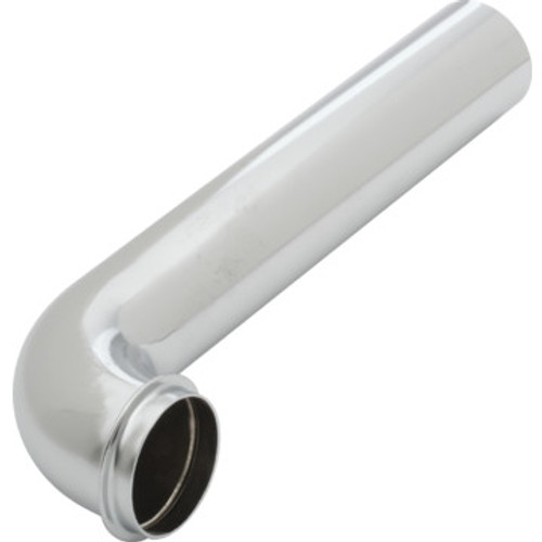 Brass Tubular Wall Bend 1-1/4" x 7" Washer Connect 17-Gauge