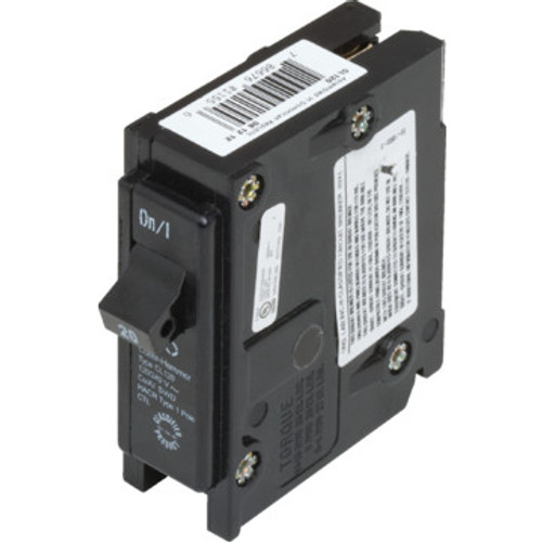 Cutler-Hammer 15 Amp Single Pole Circuit Breaker - HACR Rated - 1" Space Cutler-Hammer 15 Amp Single Pole Circuit Breaker - HACR Rated - 1" Space