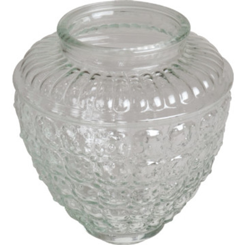 Clear Grape Glass 5-1/2H 3-1/4" Fitter Pack of 4