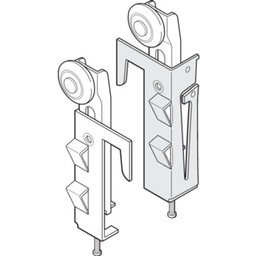 2-3/4"L Top Acme Wardrobe Roller Package of 2 2-3/4"L Top Acme Wardrobe Roller Package of 2