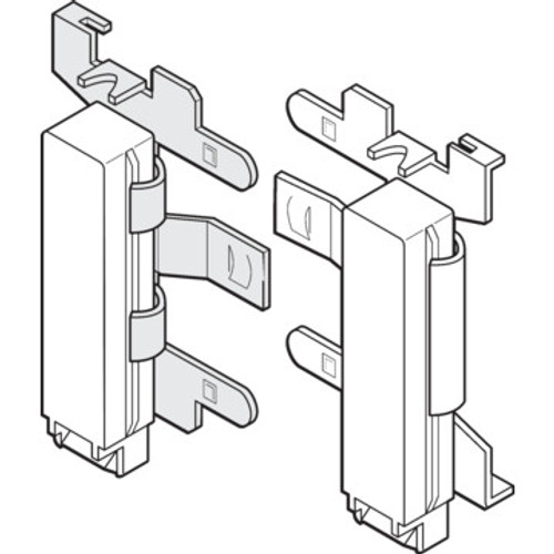 3-1/4" Bottom Cox Wardrobe Guide, Package of 2 3-1/4" Bottom Cox Wardrobe Guide, Package of 2