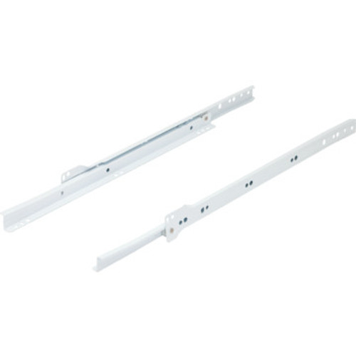 20" White Metal Drawer Slide, Package of 2 20" White Metal Drawer Slide, Package of 2