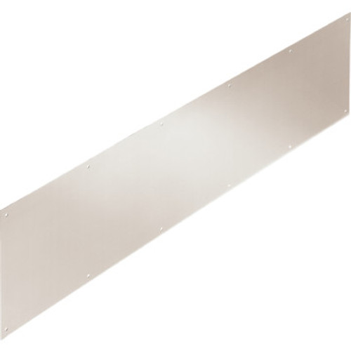 6 x 34" Satin Nickel Aluminum Door Kickplate