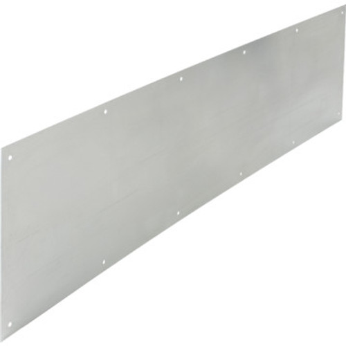 8 x 34" Satin Aluminum Door Kickplate