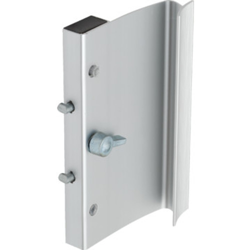 3-7/8" Ador-Hilite Glass Door Handle Aluminum