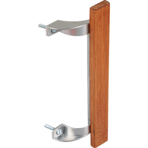 9" Sliding Glass Door Handle Wood