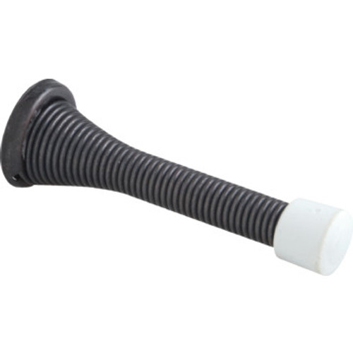 Commercial Flexible Spring Door Stop 3" Bronze, Package of 5