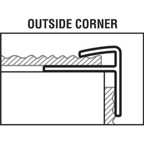 Parkland NRP-FR Outside Corner 48" Khaki Parkland NRP-FR Outside Corner 48" Khaki