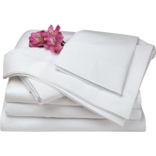 Martex T200 Fitted Sheet Full XL 54x80x12" White Case Of 24