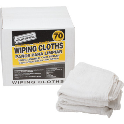 Maintenance Warehouse 10 x 15" Wiping Cloth Case Of 70 Maintenance Warehouse 10 x 15" Wiping Cloth Case Of 70