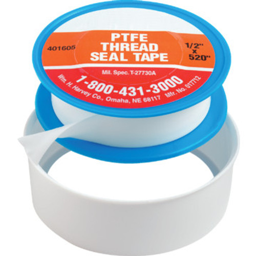 Teflon Tape 1/2 x 260" Pack Of 10