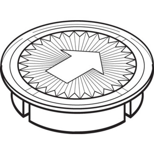 Replacement For Sayco Diverter Index Button Clear 1-1/4" Diameter 10Pk Replacement For Sayco Diverter Index Button Clear 1-1/4" Diameter 10Pk