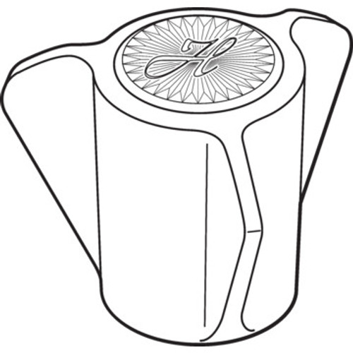 Replacement For Sayco Cold Faucet Handle Chrome Finish 1-1/2" Height Replacement For Sayco Cold Faucet Handle Chrome Finish 1-1/2" Height