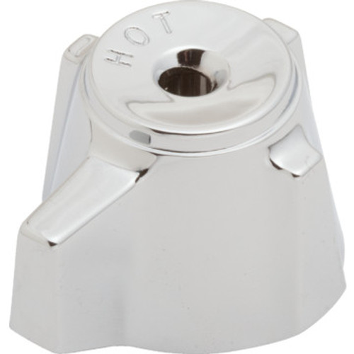 Replacement For Sterling Hot Faucet Handle Chrome Finish 1-1/16" Height