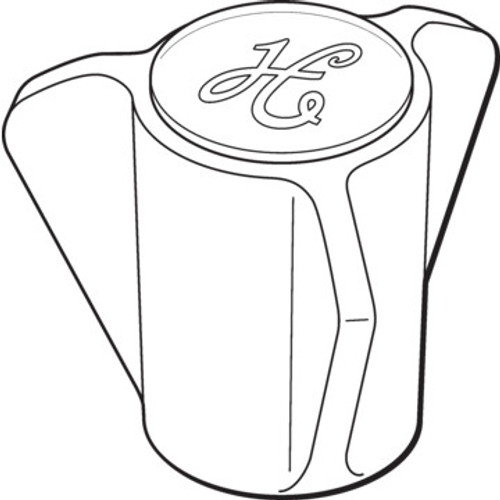 Sayco Cold Faucet Handle Chrome 2" Sayco Cold Faucet Handle Chrome 2"