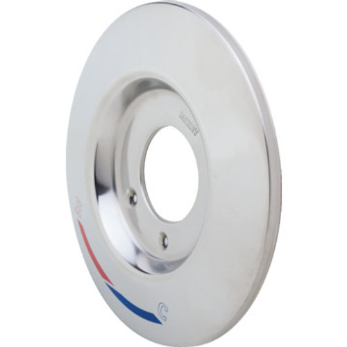 Mixet 7-3/8" Chrome Round Shower Escutcheon