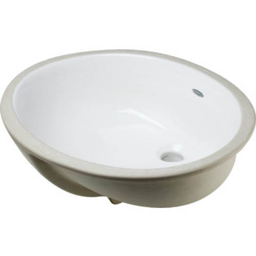 American Standard 16 X 19" Oval Undermount Lavatory Sink White China American Standard 16 X 19" Oval Undermount Lavatory Sink White China