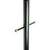 3 X 84" Black Alumium Lamp Post "Fob"